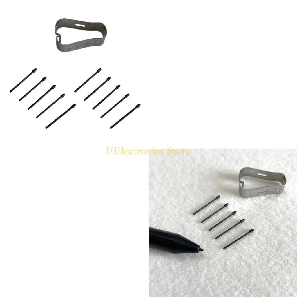 

B03C Polyester Fiber Tips Refill for WacomOne DTC133 CTC4110 CTC6110 Pen