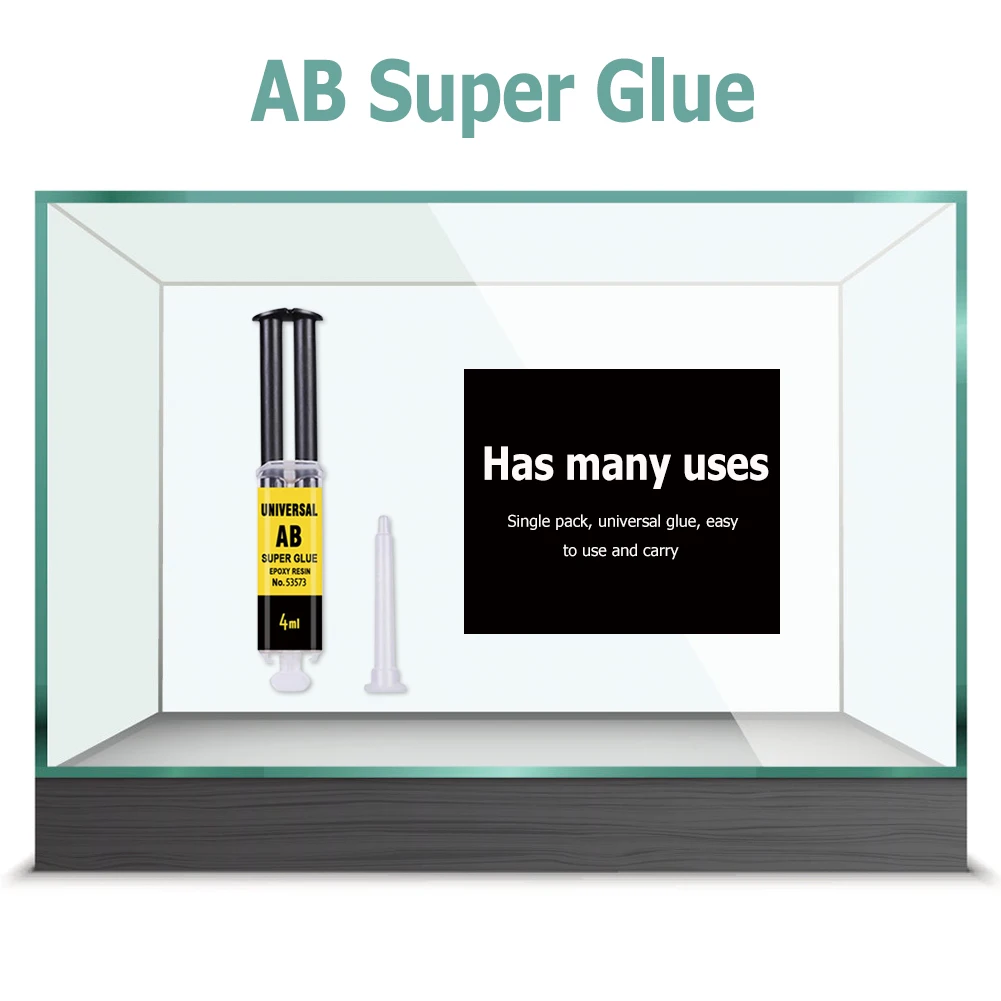 Universal Adhesive Super AB Glue for Glass Metal Ceramic Hardware Multi-functional Practical Convenient Repair Glue
