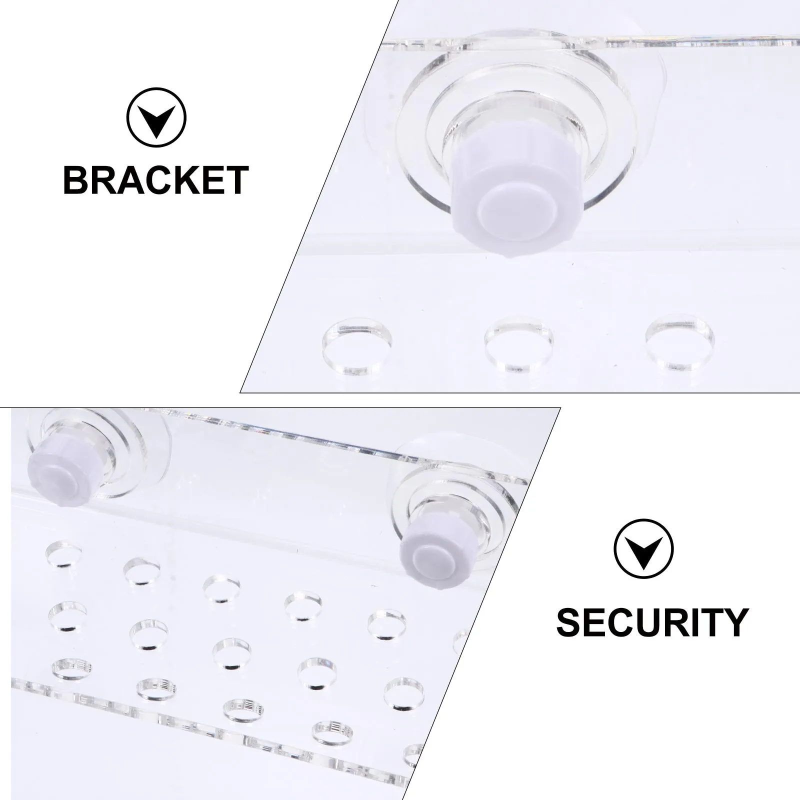 

Coral Support 32-Hole Acrylic Material Sturdy Safe for Corals Aquarium Fish Tank Coral Frag Rack Frag Rack