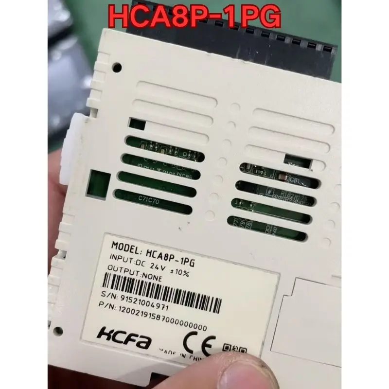 

Second-hand HCA8P-1PG PLC module function test is normal The latest quotation in November 2025