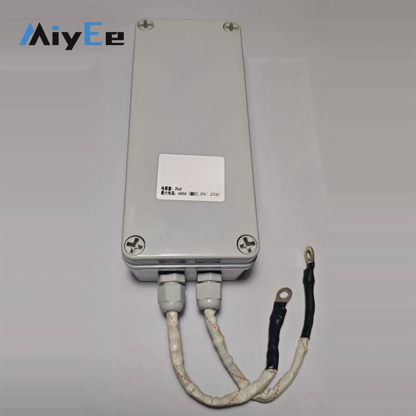6000A 20µH Air Core Inductor for Dual Pulse Testing and High-Performance Electrical Experiments