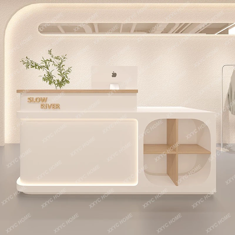 Internet Celebrity Reception Desks Clothing Store Custom Reception Desks