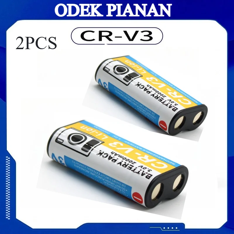 

Литиевая батарея CRV3 емкостью 2000 мАч для цифровых фотоаппаратов Kodak — перезаряжаемый блок питания большой емкости с интеллектуальной защитой чипа