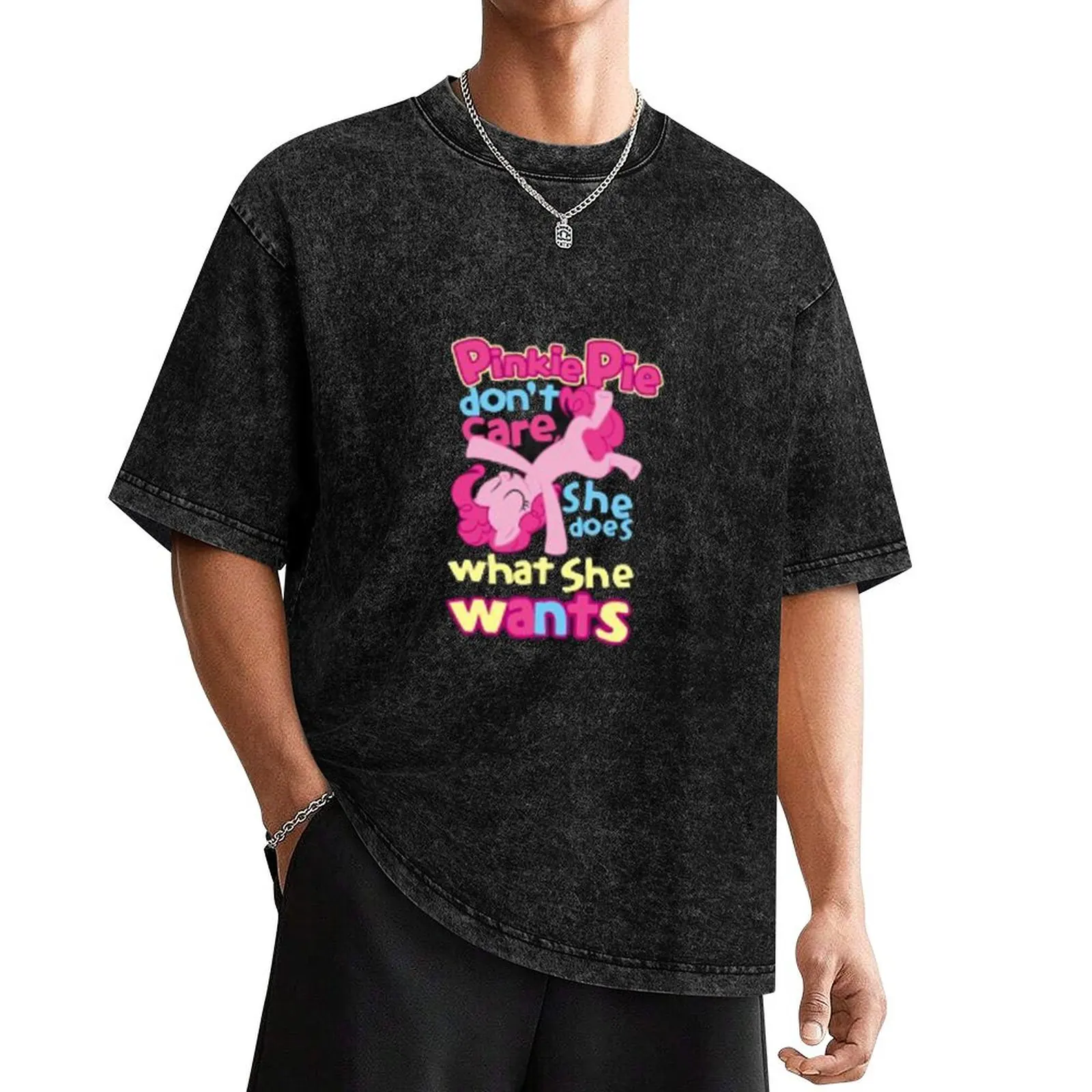 

Pinkie Pie T-Shirt Short sleeve tee affliction shirts Anime t-shirt tee shirts for men