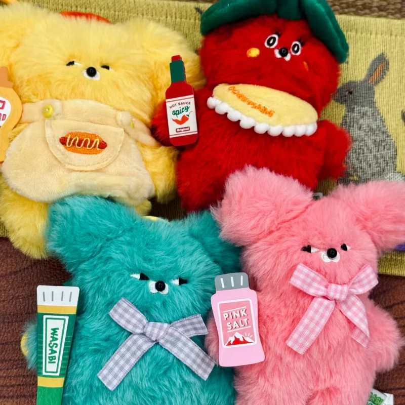 Zestaw przypraw WASABIBEAR Seria Blind Box Ozdoba na biurko Anime Brelok Lalka Zabawka Pudełko Niespodzianka Prezent dla Chłopca Dziewczynki Gadżety Festiwalowe