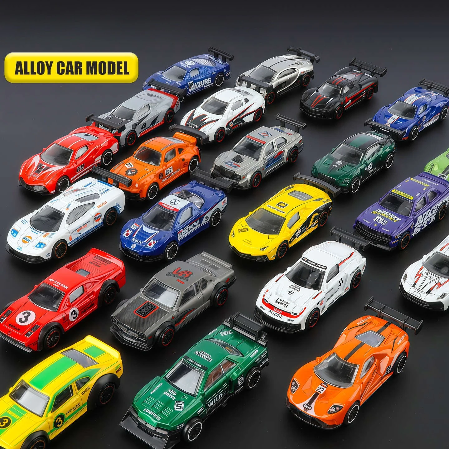 

1:64 Simulation alloy mini pocket car sports car model sliding Collect toys and gifts