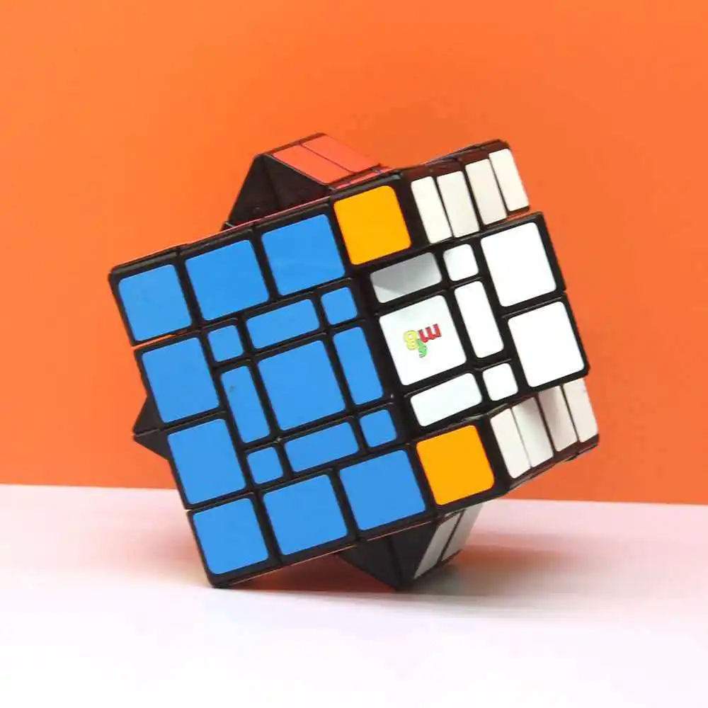 

MF8 Son Mum 4x4 3x3 Inside Cube Strange Shape Cube Professional Puzzle Toys Cubo Magico