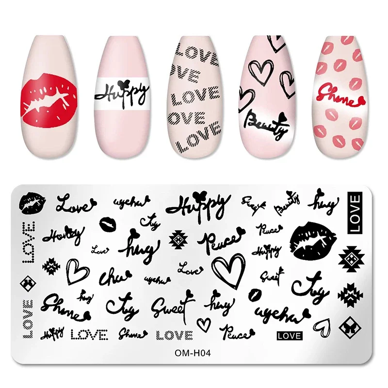 Nagelkunst-Schablonen, Stempelplatten-Design, Blumen-, Blätter-, Schmetterlings-, Weihnachts-, Spitzenstempel-Schablonen, Bilder, Maniküre-Zubehör – Detail 5