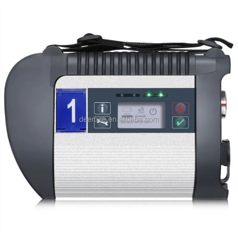 رقاقة كاملة MB STAR C4 Doip Plus أجهزة الماسح الضوئي obdii MB SD Connect المدمجة 4 أداة تشخيصية لشاحنة السيارة #3