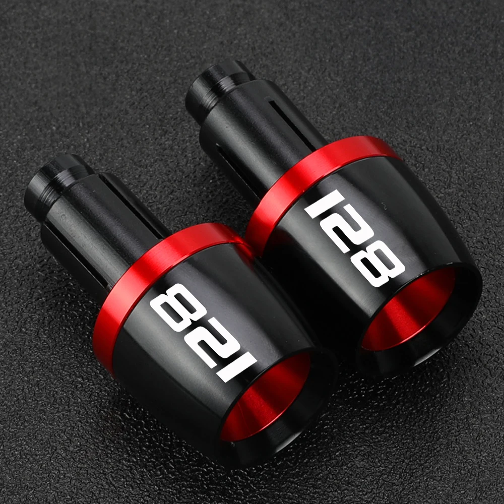 22mm Motorcycle Handlebar Grips Bar Ends Cap Handle Counterweight Plug For DUCATI 821 Stripe Dark MONSTER 821Stripe 821Dark