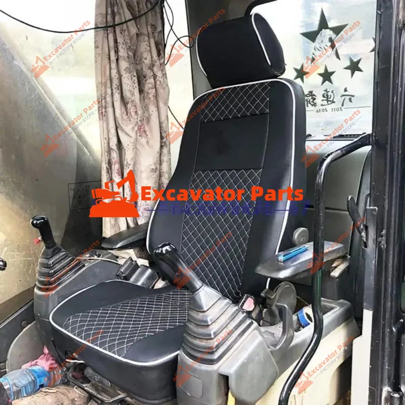 

Generic for Excavator 307 312 315 320 325 330 336D B C Compatible Seat Cover Cushion Parts Four Seasons Universal Cab (C)
