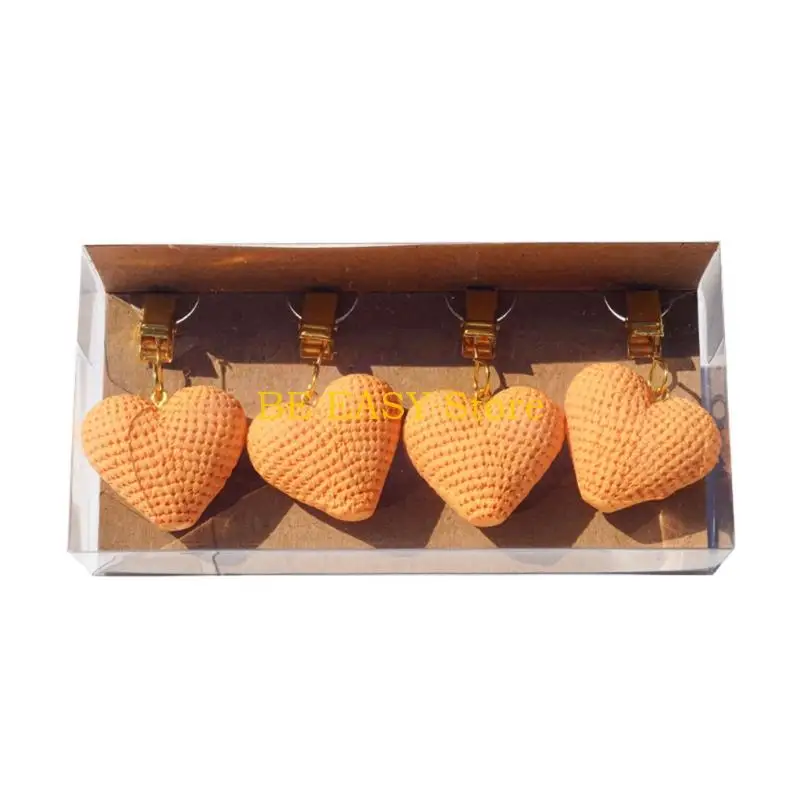 E28F Impermeable Tablecloth Clamps For Outdoor Indoor Use Smooth Rosin Substance Decorative Worktop Weights Event Party