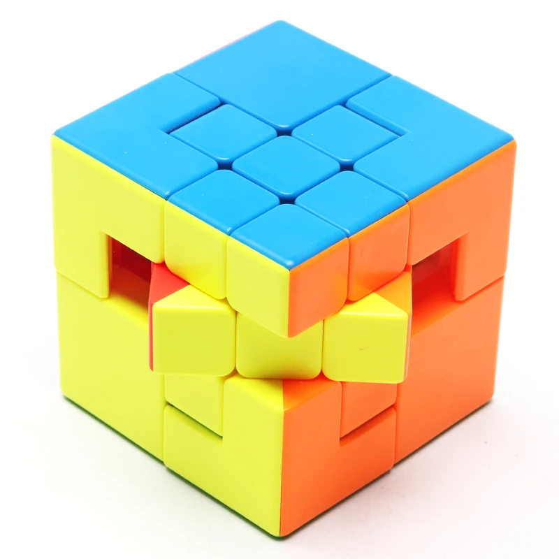 

Magic Cubes Special-Shaped Third-Order Binding Limited to Solid Color Paste-Free Flexible and Smooth Educational Toys