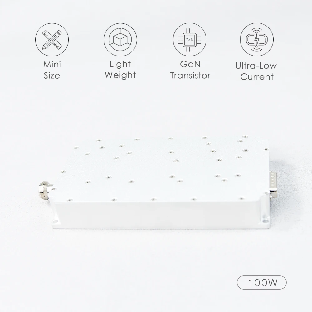 100W RF module power amplifier 300-400MHZ400-500MHZ500-600MHZ700-800MHZ700-850MHZ850-950MHZ960-1100MHZ1160-1250MHZ2.4G5.2G5.8G