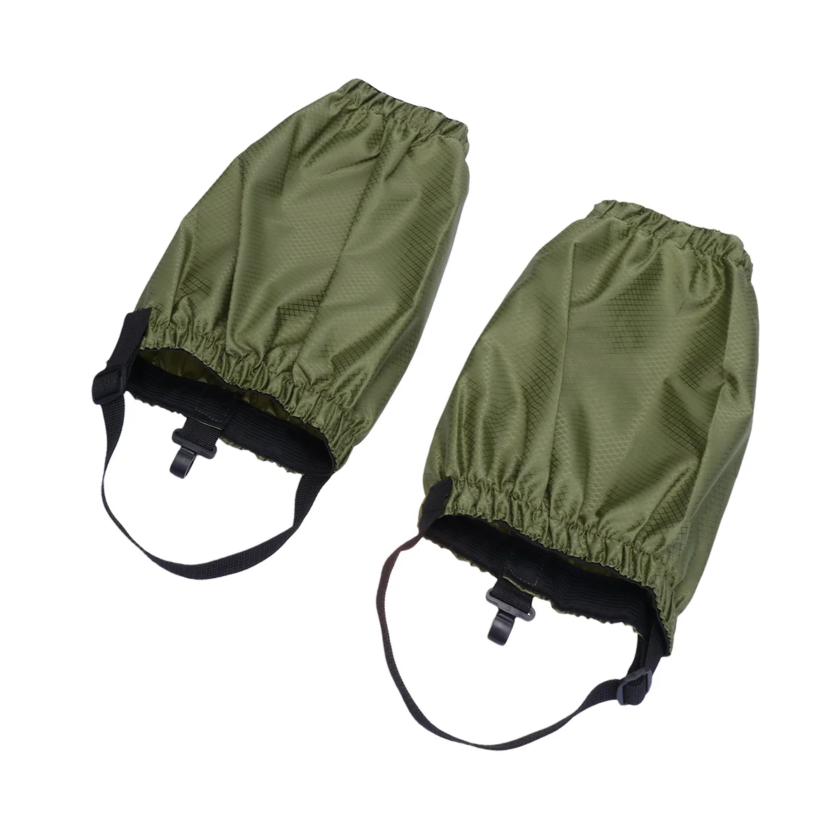 Treliça ao ar livre neve tornozelo polainas verde do exército leve ajustável caminhadas pé cobre para escalada de montanha aventura