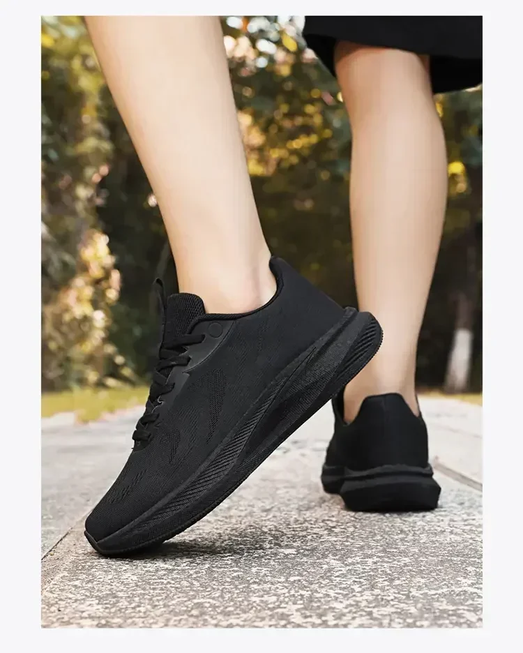 Herren-Laufschuhe mit breiter Passform, Komfort-Wanderschuhe für Damen, Unisex Atmungsaktives Mesh, Rutschfeste Dämpfung Trainingsschuhe – Detail 21
