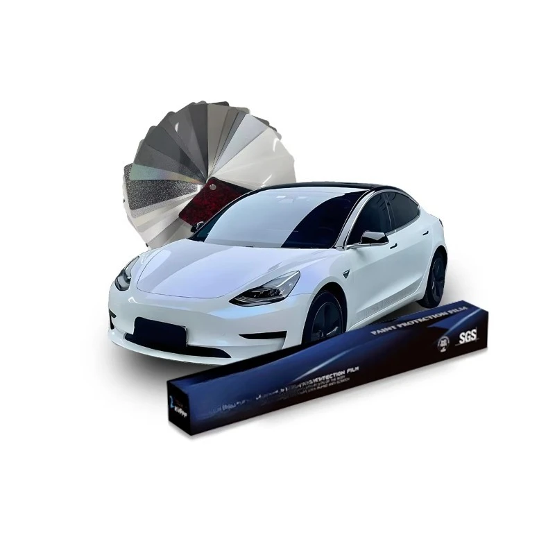TPU Satin Meteorite Grey  PPF Car Wrap Film Auto Vinyl Body Wrap with Anti-Scratch Function