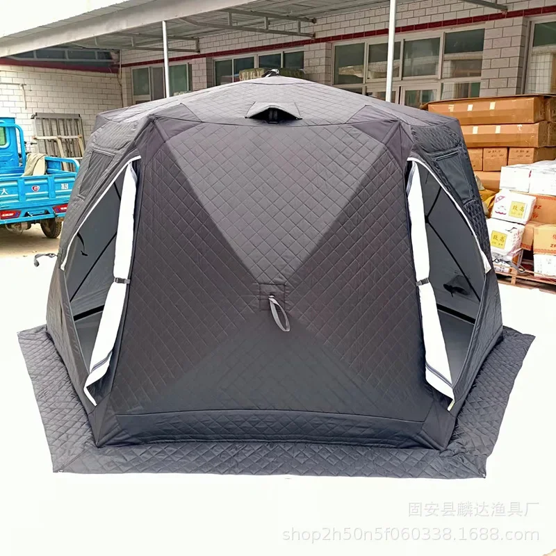 

Ice Fishing Inflatable Tent Customized OEM/ODM New Waterproof Outdoor Large Water Camping Inflatable Tent Factory Direct Sales