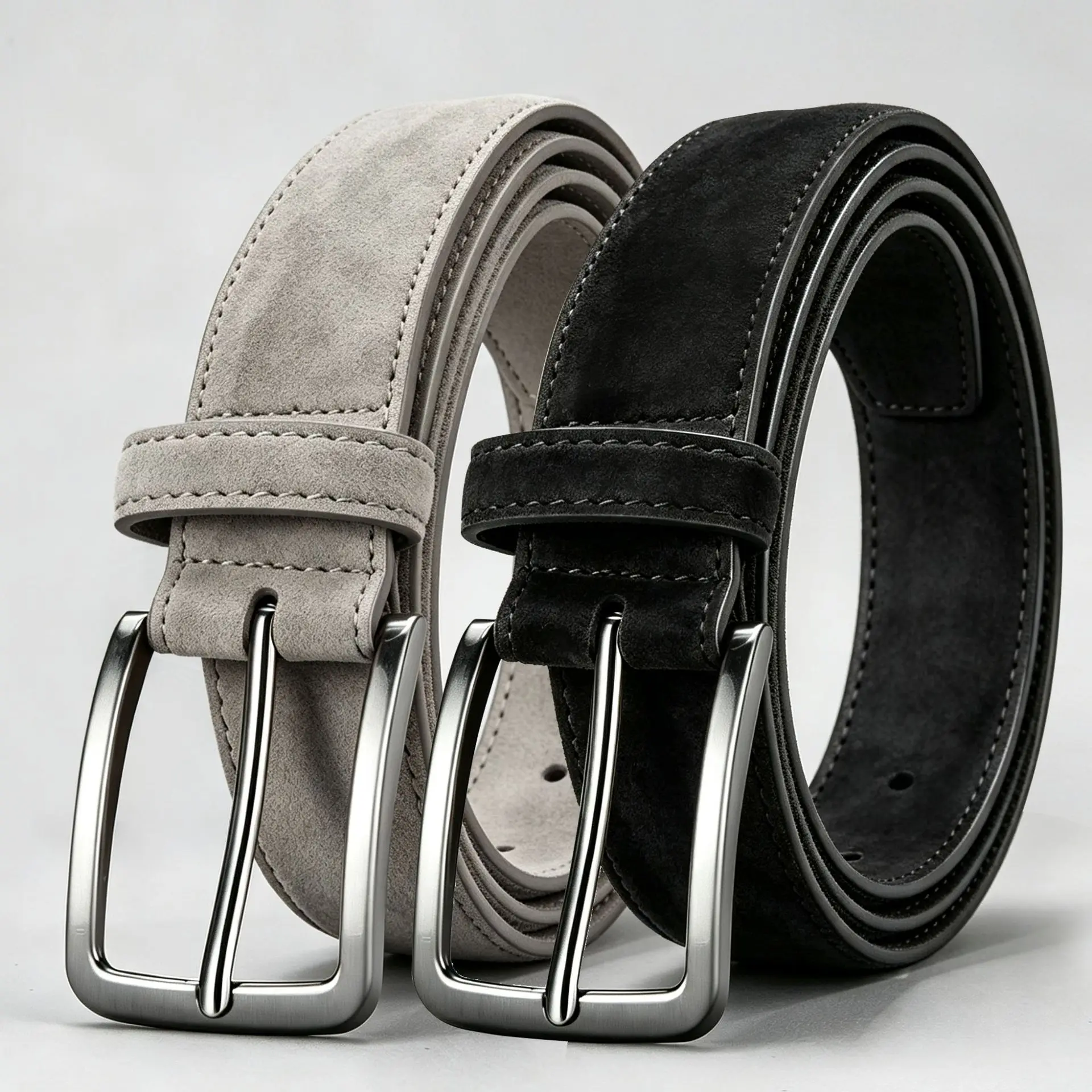 Minimalist Buckle Leather Belt, Unisex Simple Matte Pin Buckle Waistband, Practical Gift Choice for Daily Commute Office Dating