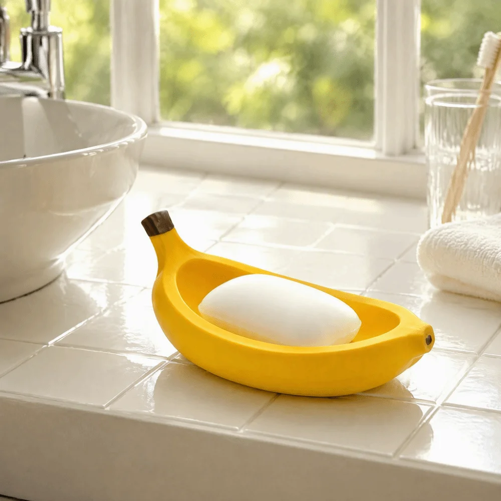Storage Accessory Drainable Soap Dish Draining Drain Design Soap Holder Single Layer No Drill Soap Box Bathroom