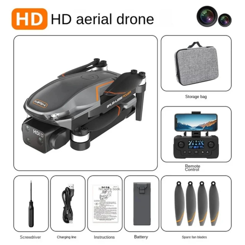 New A22 Drone 8K 5G GPS double Camera HD Aerial Photography WIFI Optical Localization Four-way Obstacle Avoidance Drone