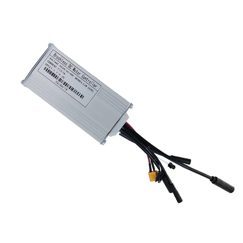A79E-Ebike Controller 24V36V48V-17A Ebike Kit Electric Bicycle Scooter Sine Wave Three-Mode Electric Bike Modification Parts