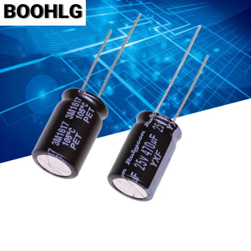 

10 шт. импортный алюминиевый электролитический конденсатор 25 В 470 мкФ 10X16 конденсатор YXG yxf высокая частота длительный срок службы 10x16 25 В 470 мкФ