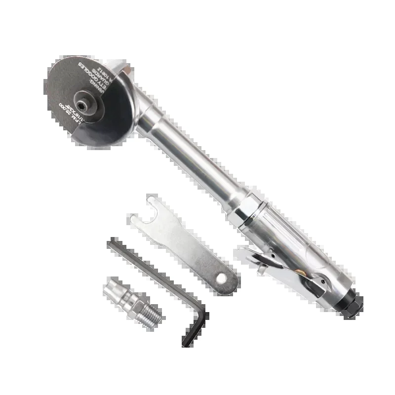 3-Inch Pneumatic Angle Grinder - 75mm Extended Air Cut-Off Tool & Straight Sander for Metal