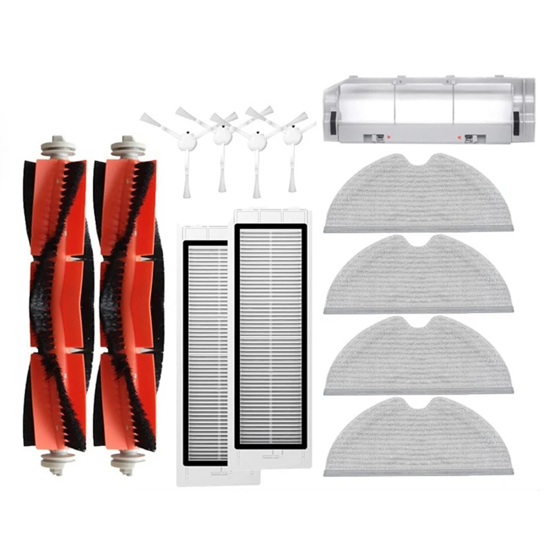 Robot aspirador, filtro Hepa, Cepillo Lateral principal, paño de mopa, piezas de repuesto, accesorios de repuesto para Xiaomi Mijia 1C STYTJ01ZHM