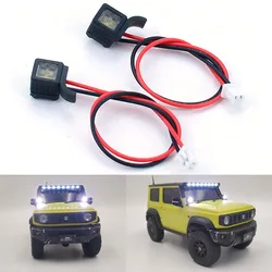 LED Refit Dedicated A-pillar Spotlight Lamp for 1/24 RC Crawler Car Kyosho Miniz 4x4 Jimny Car Accessories