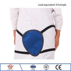 X-ray adult gonadal protective 0.5mmpb lead little scarf radiology department ionizing radiation protection lead accessories