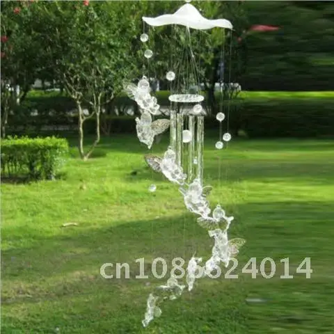 

Guardian Angel Wind Chime Metal Aluminum Tubes Bell Creative Hollow Home Garden Wall Hanging Decoration Handmade Gift