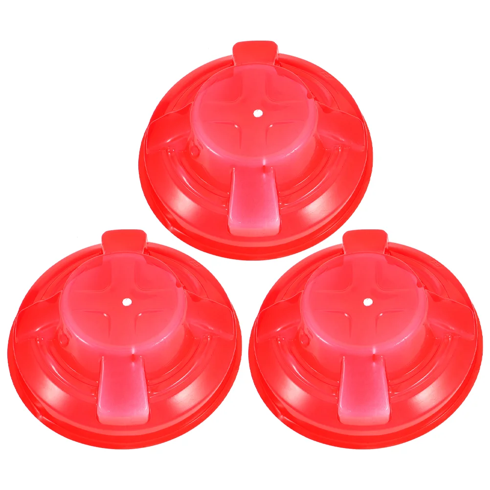 Juste de protection en plastique pour alarme de fumée, housses anti-poussière pour fumer, protecteur décoratif, 3 pièces