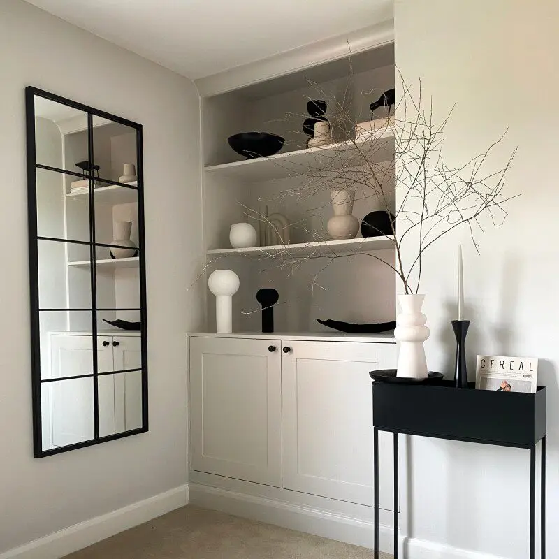Nordic Funky Mirror Modern Living Room Big Long Makeup Korean Style Mirror Decoration Aesthetic Spiegel Wand Home Decorations