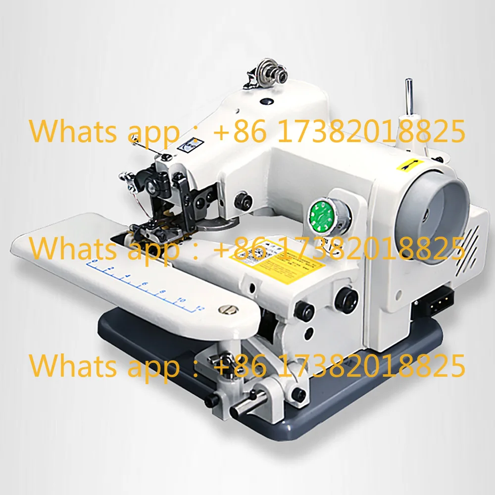 Máquina de costura doméstica de mesa, 120w, 220v, cega, acionamento direto, roupas, tecidos, overlock, máquina de costura