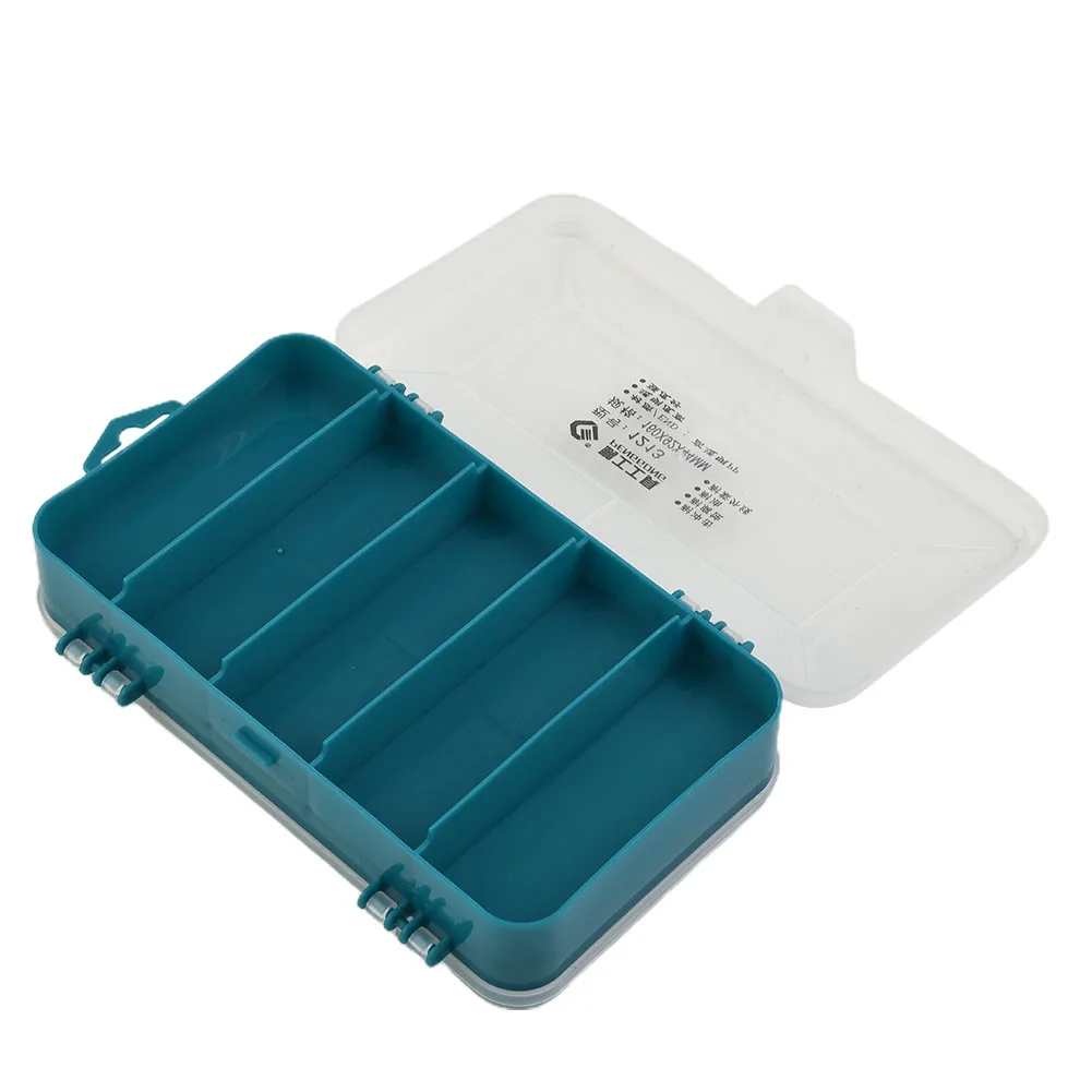 Sturdy and Compact Storage for Small Parts, 8 Slot Plastic Screws Threads Bolts Nails Nuts Storage Case Tidy Box Tools