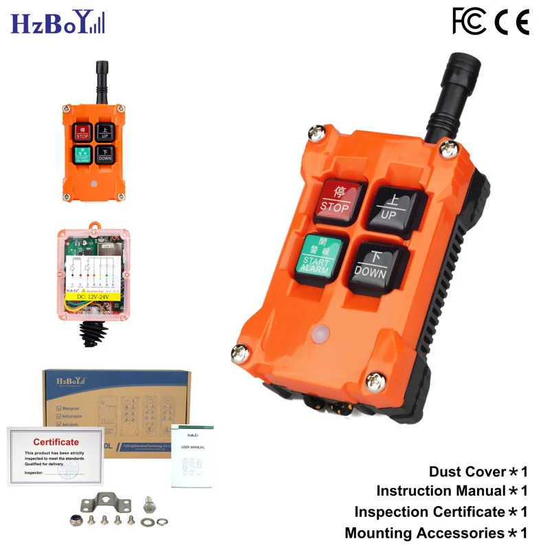 High Quality Wireless Industrial Remote Controller Electric Hoist Remote Control Winding Engine Sand-blast Equipment Used F21-2S