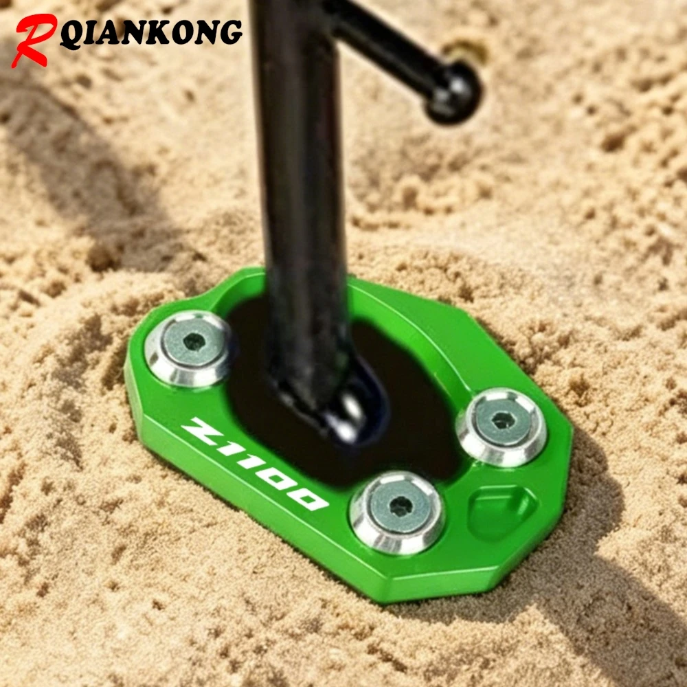 

For Kawasaki NINJA 1100SX Ninja1100SX SE Ninja 1100 SX SE 2025 2026 Motorcycle Accessories Kickstand Side Stand Extension Plate