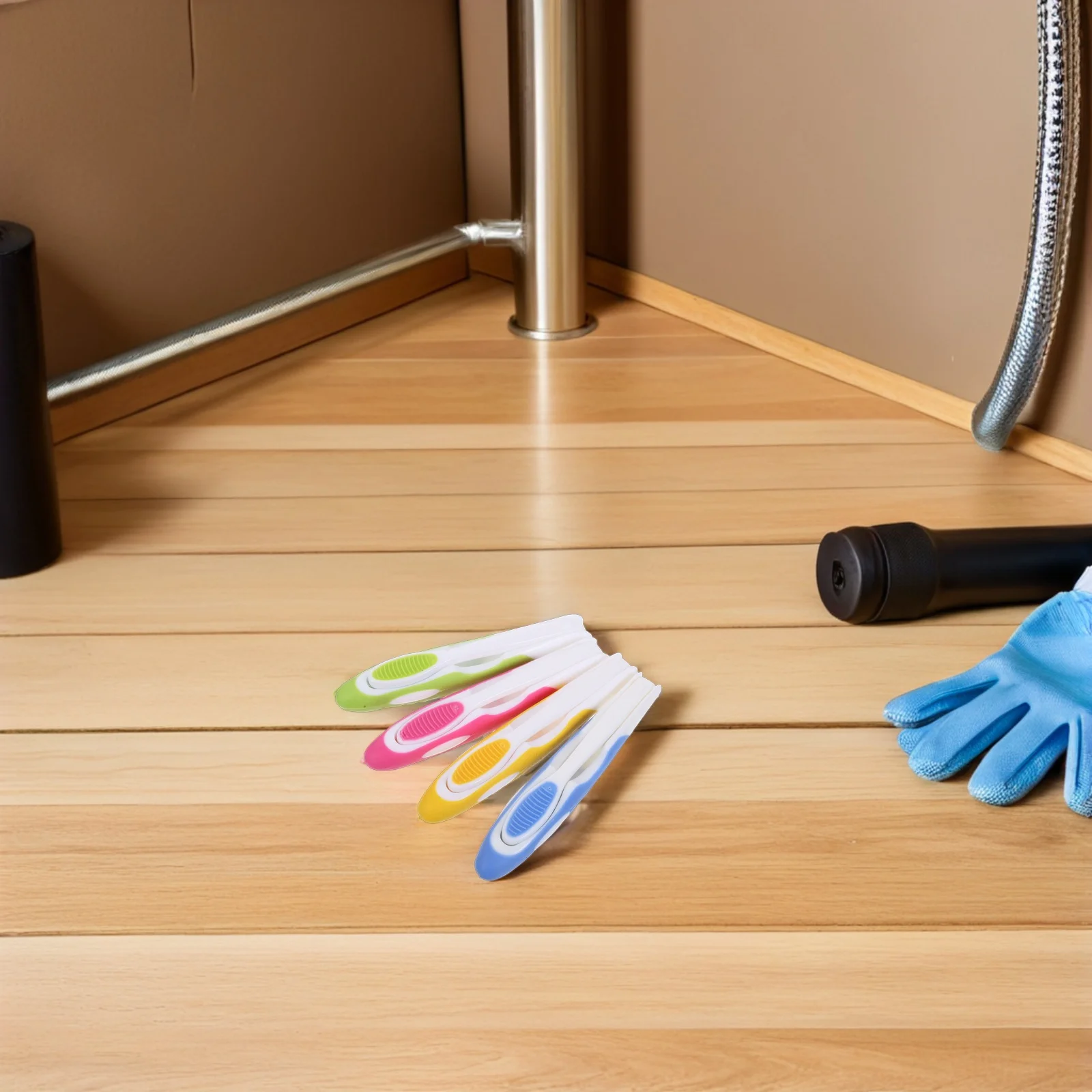 4 قطعة فرشاة أسنان محمولة قابلة للطي شعيرات ناعمة مجموعة سفر للتخييم والفنادق فرشاة أسنان يومية قابلة للطي فرشاة أسنان يومية