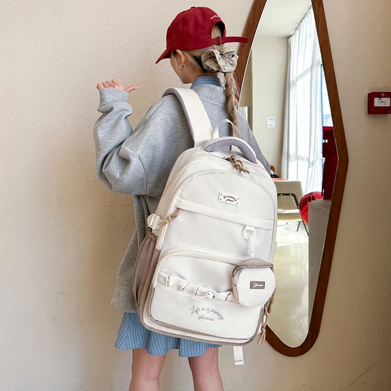

Large Capacity Kids Backpacks for Boy Lightweight Cute Backpack Computer Bag Class Bags for Girl Designer Bag Mochilas Mujer Sac