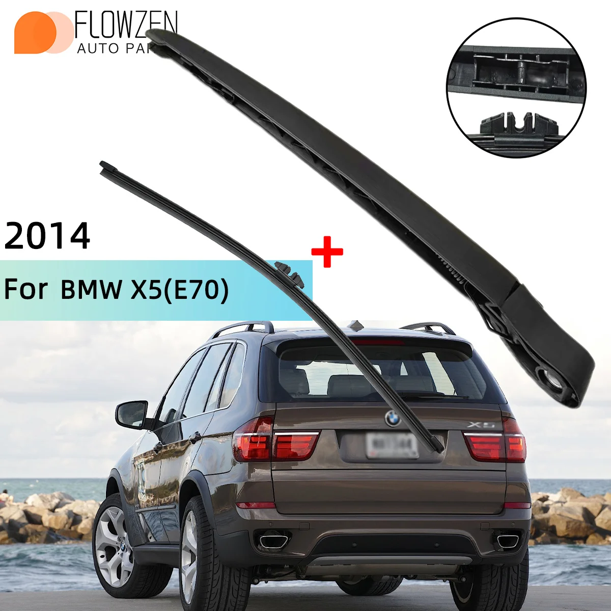 

Подходит для BMW X5 (E70) 2007-2013, щетка заднего стеклоочистителя, рычаг стеклоочистителя, щетки для стеклоочистителей, аксессуары для чистки
