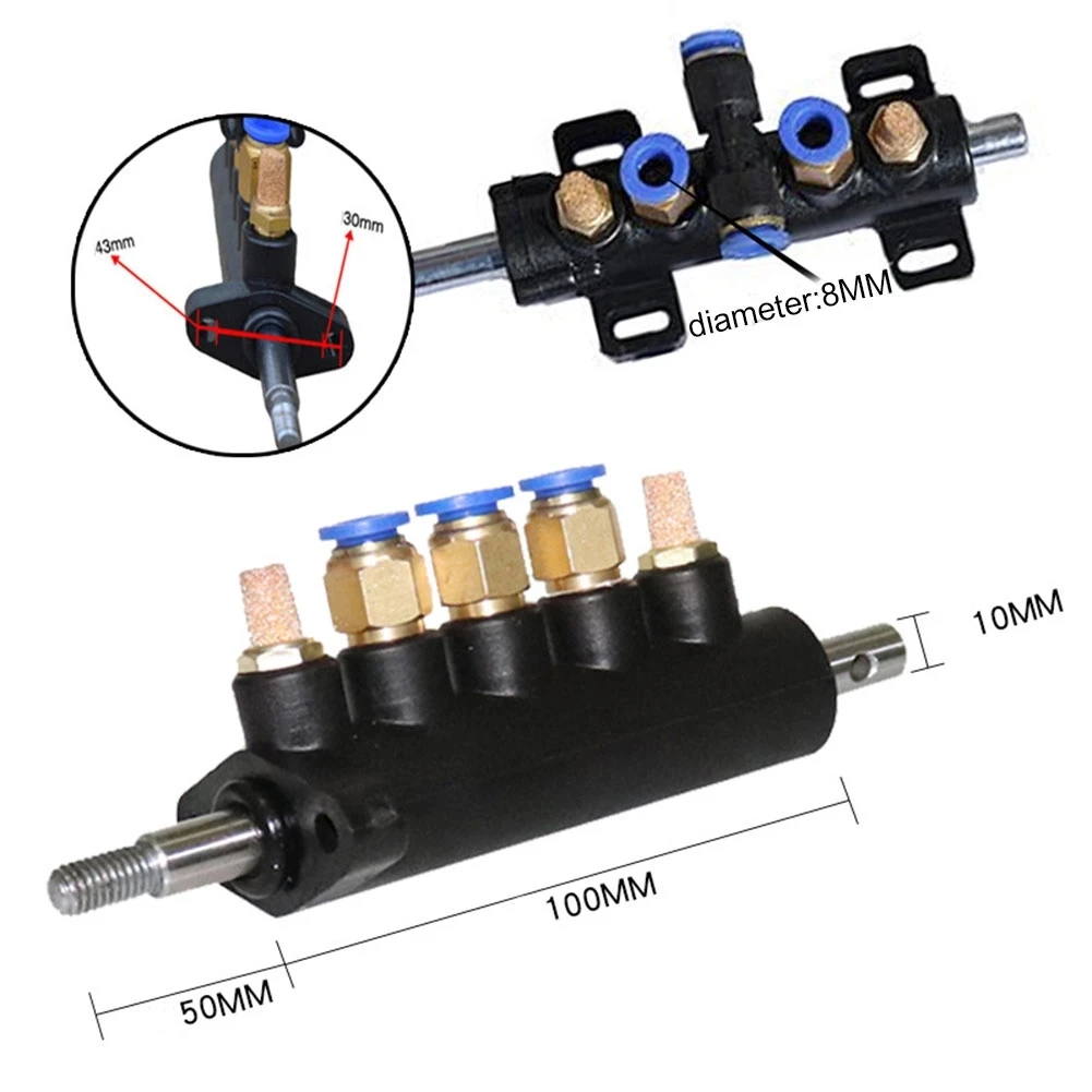 Air Control Five Way Foot Pedal Valve Wheel Repairing Tool Tire Changer Machine