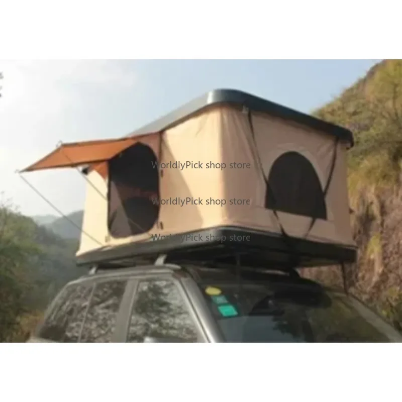 Hard Shell Camping Tent, Top Quality, Roof Top, 2 People