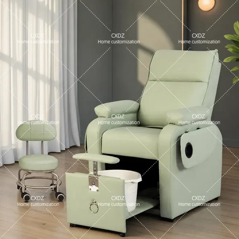 New manicure foot massage sofa hair care chair perm and dyeing chair sofa electric tattoo embroidery eyelash sofa foot