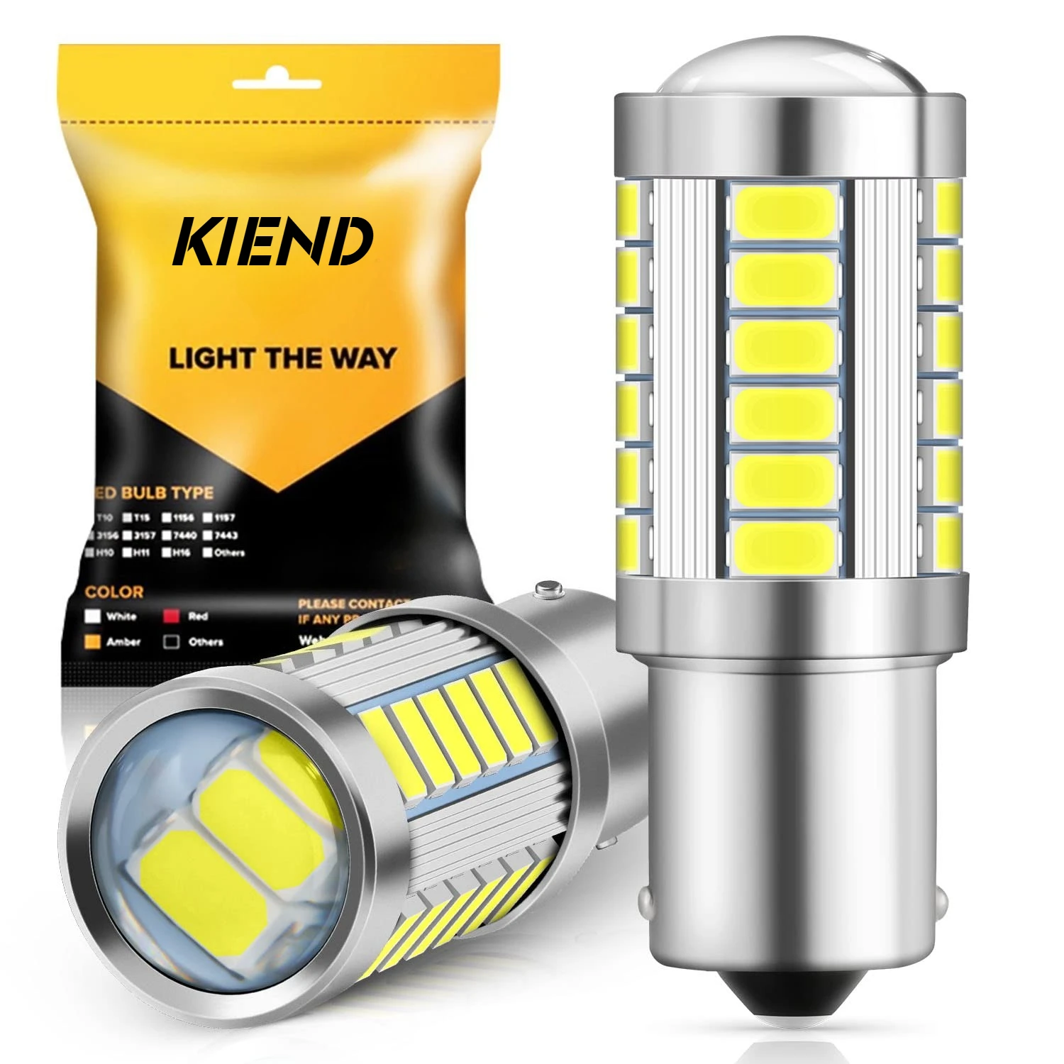 Bombillas LED Súper Brillantes 1156 1157 P21W BA15S P21/5W BAY15D Canbus para Luz de Freno, Reversa y Direccional de Automóvil