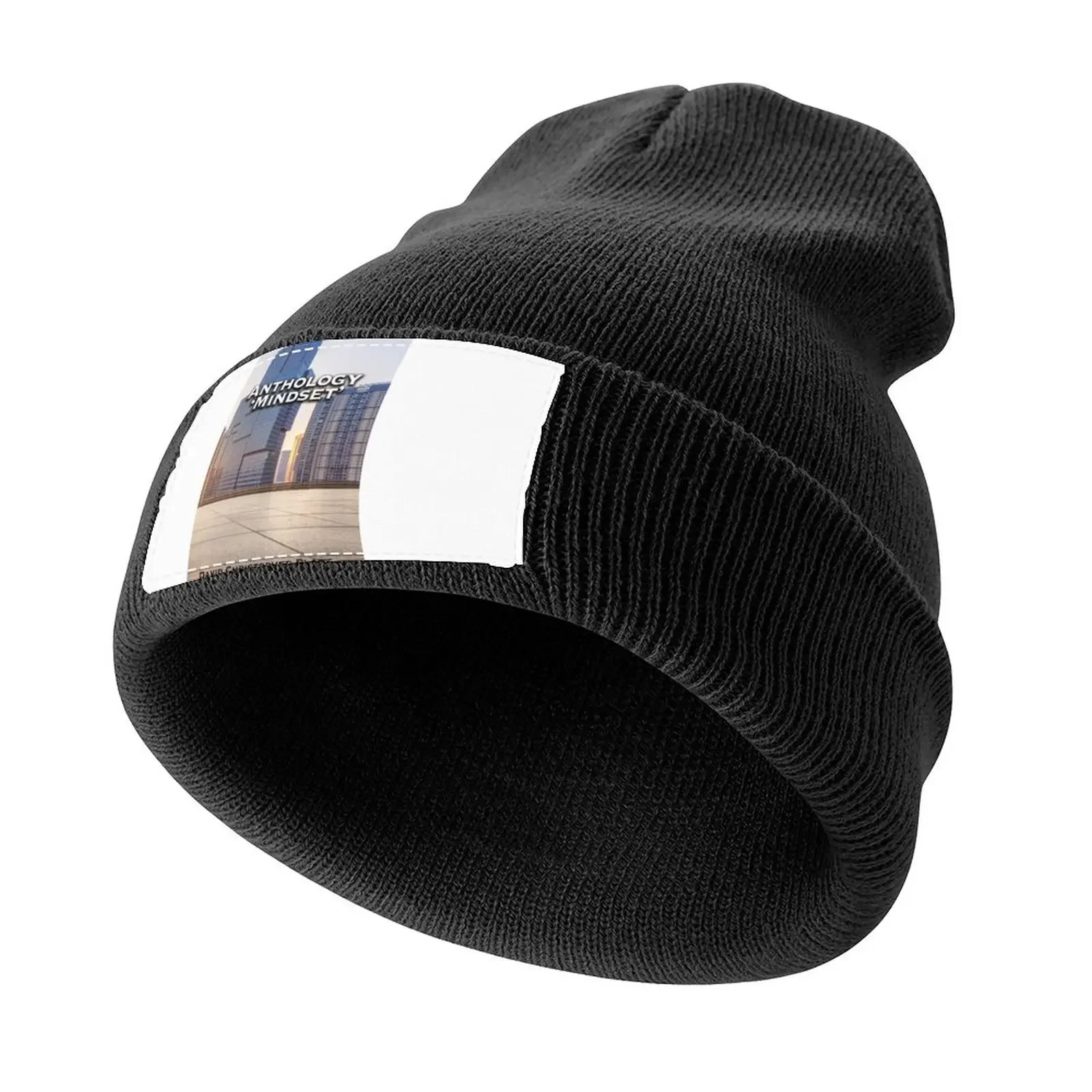 Anthology 'Mindset' by David Christopher Platt Knitted Cap custom Hat black Women Beach Fashion Men's