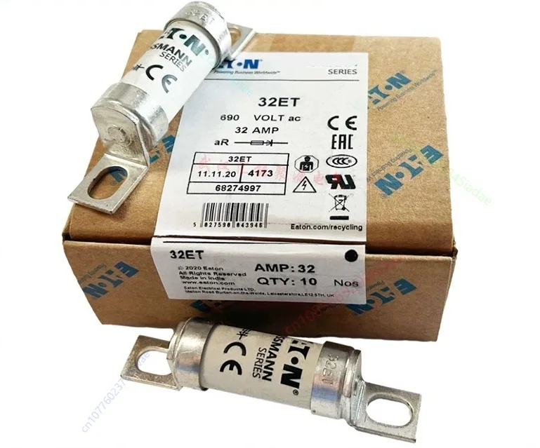 

10 шт. BS88:4 предохранитель 25ET 25A 32ET 32A 35ET 35 40ET 40A 45ET 45A 56ET 56A 63ET 63A 80ET 80A оригинальный новый