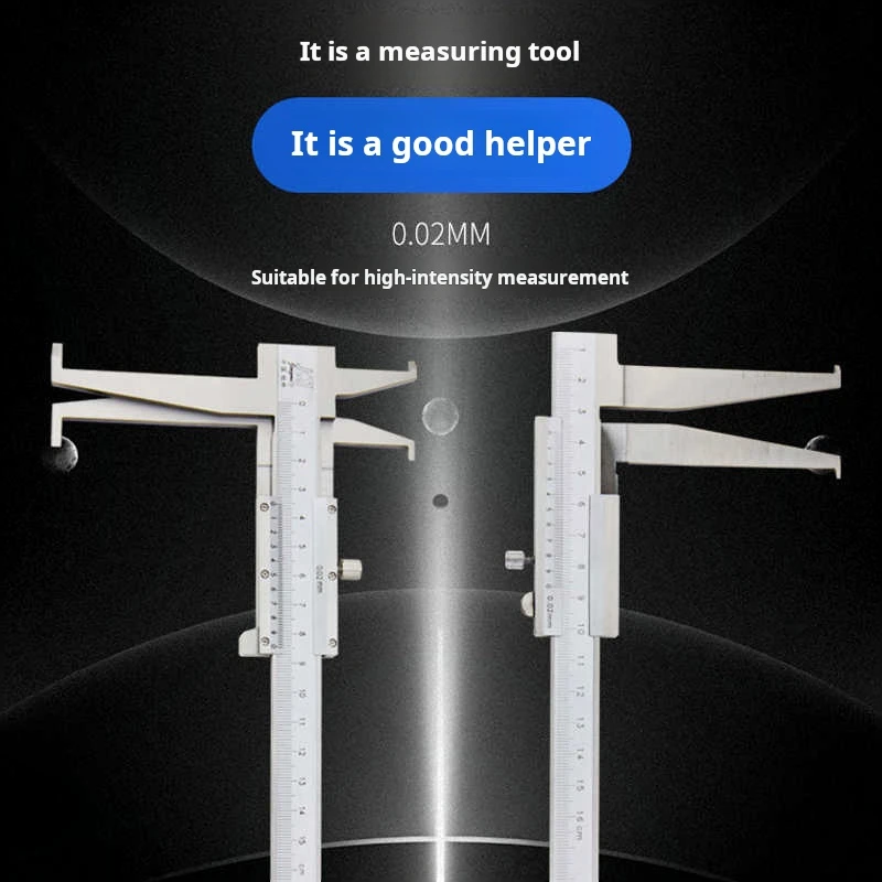 

inside Vernier Calipers Double/Single 9-150mm 9-200mm 9-300mm Measuring Tools High Precision Measurement Tool for Workshop