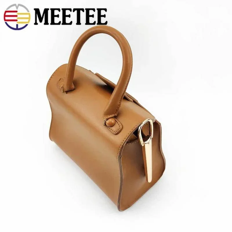 2/4/10Pcs Meetee Bag Handle Strap Metal Belt Buckles Decorative Buckle Handbag Hanger Connector DIY Hardware Leather Accessories