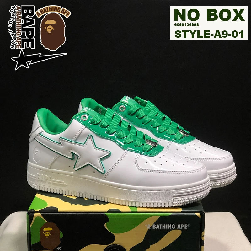 A BATHING APE BAPE STA Sneakers For Women Men Shoes Summer Casual Sports Skateboard Shoes Fashion Breathable Vulcanized Shoes